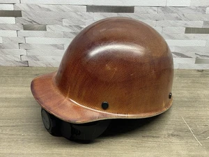 MSA Skullgard - Medium Size 52-64cm - dunkelbrauner Fiberglas Hard Hat - Bild 1 von 15