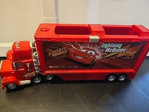 Disney Pixar Cars Track Talkers Toy Truck, Chat & Haul Mack Hauler - Picture 1 of 7