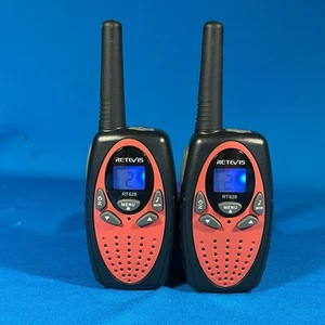 Red Kids Walkie Talkie Retevis RT628 8 kanałów - Zdjęcie 1 z 2