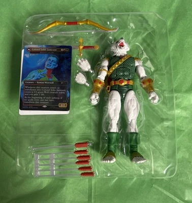 Spider-Man Marvel Legends Magic: The Gathering Man-Wolf Foto 1 de 3