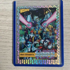 1992 Image Series 1 Wizard Promo Marc Silvestri's Cyber Force Foil Card * - Bild 1 von 2