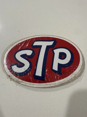 Adesivos vintage 1960’s Deadstock NOS 4” STP pacote com 25 lotes ainda lacrados - Imagem 1 de 4