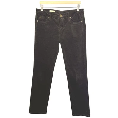 KUT from the Kloth Diana Skinny Corduroy Pants Women's Size 10 Dark Brown Casual - Image 1 of 4