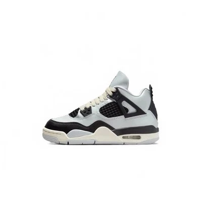 FZ8584-070 Niño pequeño Air Jordan 4 Retro Platino Dorado Foto 1 de 4