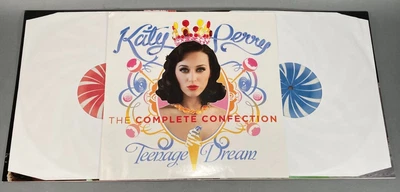 Katy Perry 'Teenage Dream' Vinyl Record Peppermint Swirl Limited Ed.; 2020 - Image 1 of 4