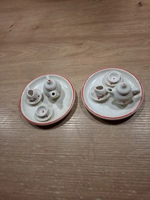 Porzellan Puppen Geschirr Vintage - Bild 1 von 4