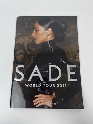 SADE WORLD TOUR 2011 Concert Book (Large Format) Rare Program Book - Image 1 of 4