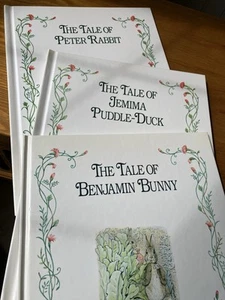 Beatrix Potter Bücher Geschichte von Peter Rabbit Benjamin Bunny & Jemima Puddle Duck - Bild 1 von 3