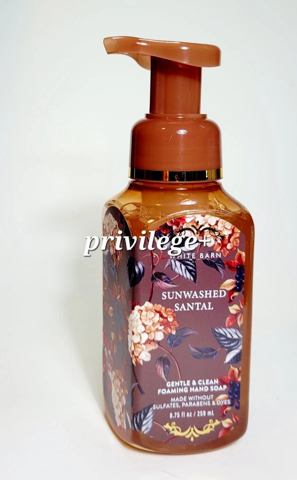 WHITE BARN Sunwashed Santal GENTLE & CLEAN FOAMING HAND SOAP (Pack 1) - Image 1 of 1