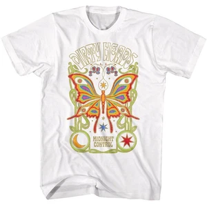 Musikshirt Dirty Heads Schmetterling weiß - Bild 1 von 3