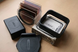 COKIN FILTERBOX WITH 10 COKIN A FILTERS AND EXTRAS STARTER SET - Picture 1 of 1