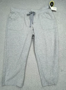 Athletic Works Capri Jogginghose Mädchen Jugend L 12-14 Grau Stretch Komfort Neu - Bild 1 von 13