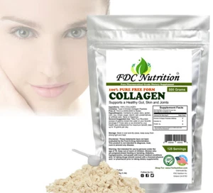 Collagen Peptides Hydrolyzed Anti-Aging Protein Powder All Size (1.1lb) Each - Picture 1 of 7