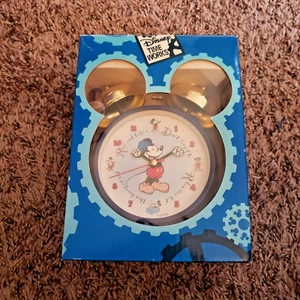 Disney Time Works Mickey Mouse Quarzwecker blau - Bild 1 von 6