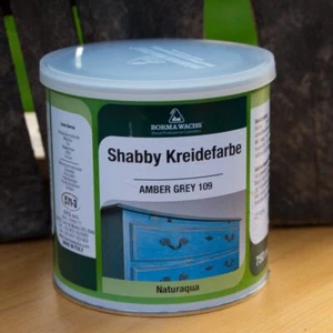 Kreidefarbe Shabby Chic Landhaus Vintage - Amber Grau - 750ml - Bild 1 von 2