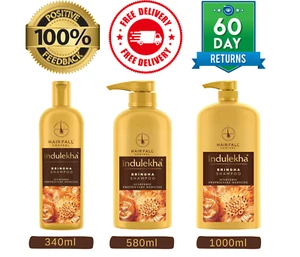 Champú Ayurvédico Indulekha Bringha para Caída del Cabello Libre de Parabenos-Envío Gratis - Imagen 1 de 9