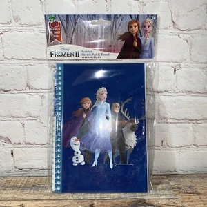 Almohadilla de boceto perfumada Frozen II 2 y lápiz azul rasguño y olfateo - Imagen 1 de 5