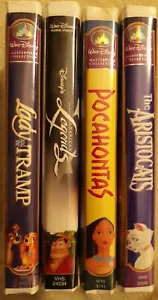 Walt disney masterpiece collection vhs lot - Picture 1 of 3