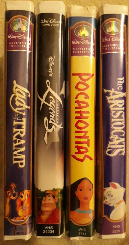 Walt disney masterpiece collection vhs lot - Image 1 of 3