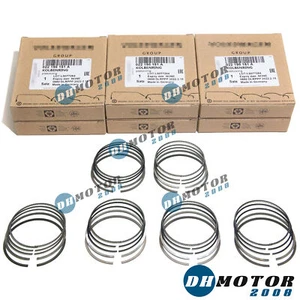 6x OE Piston Rings Set STD For Porsche Cayenne Audi A3 TT VW Golf R32 3.2 VR6 - Picture 1 of 4