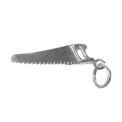 STERLING SILVER SAW CHARM   - Image 1 of 2