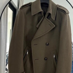 VIKTOR & ROLF "Monsieur" Men's Top Coat Wool Made in Italy, Size IT 48/US Medium - Picture 1 of 10