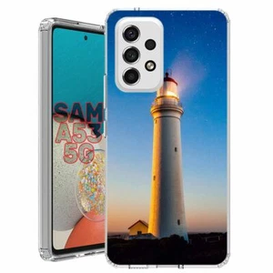 For Samsung Galaxy A23 5g A52 A53 TPU Case Cover+Glass(Lighthouse) - Picture 1 of 5