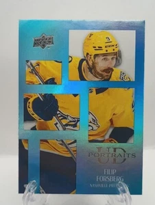 2024-25 Series 1 UD Portraits Filip Forsberg #P-13 Nashville Predators - Foto 1 di 2