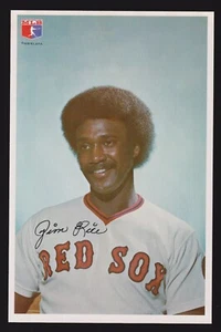 1976 STAR MARKET Jim Rice  BOSTON RED SOX  UNSIGNED  5-7/8 x 9  PHOTO CARD #10 - Picture 1 of 1