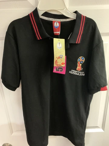 2018 FIFA World Cup Russia Polo men's size small Cover