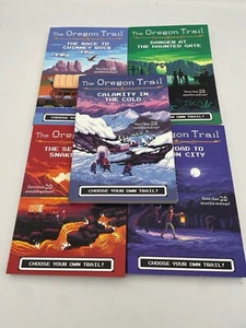Lot of 4 Paperback Children’s Books The Oregon Trail Choose Your Own Trail! 1-4 - Imagen 1 de 2