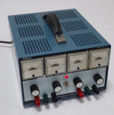 ANATEK 25-2D DUAL REGULATED DC POWER SUPPLY In 117Vac 1.6A Out 0-25Vdc 0-2A - Image 1 of 4