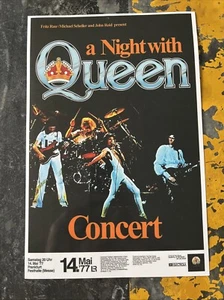 Queen 7.8"X11.8 sturdy glossy poster Freddie Mercury - PINHOLE - Picture 1 of 2