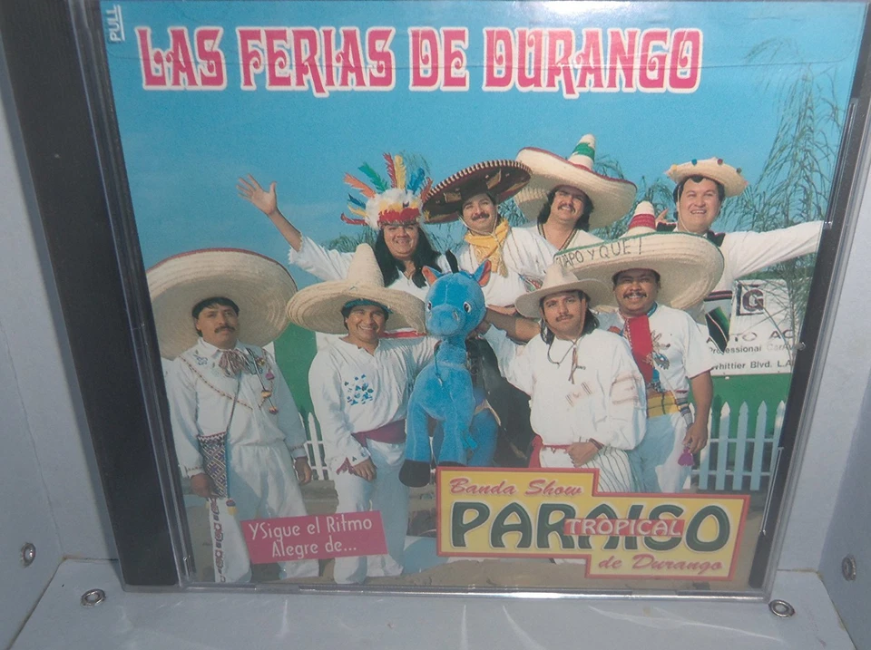Las Ferias De Durango 'banda Show Paraiso Tropical' Audio CD -