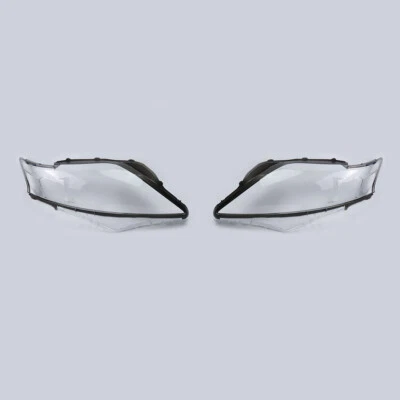 Par de cubiertas de lente de faros carcasa transparente para Lexus RX270 RX350 RX450h 2009-2011 Foto 1 de 4