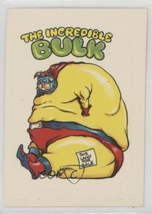1983 General Mills Zero Heroes The Incredible Bulk #66 0a3