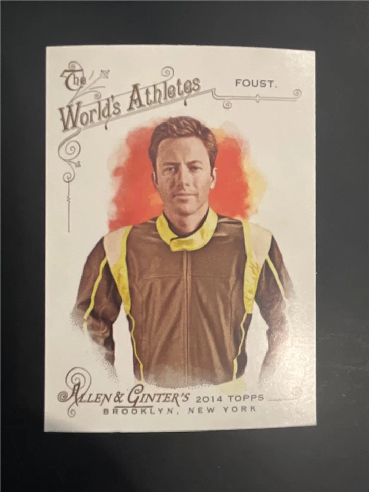 2014 Topps Allen & Ginter #224 Tanner Foust Racecar Driver X Games Top Gear USA - Image 1 of 1