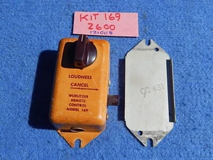 Wurlitzer 2600 Kit 169 Remote Volume Control Case Assembly # 121008 - Picture 1 of 7