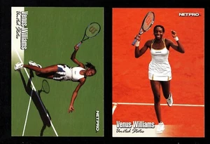 2003 Netpro Venus Williams RC Rookie 2 Card Lot #2 & #99 NM-MT 2198 - Bild 1 von 2
