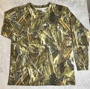 Red Head Men’s Long Sleeve True Timber Camo Hunting Shirt Size L - Picture 1 of 9