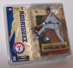 McFarlane SportsPicks MLB Alex Rodriguez Texas Rangers Series 8 Action Figure - Picture 1 of 4