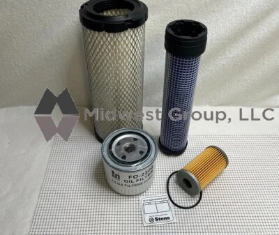 Maintenance Filter Kit for Kubota L3010 L3130 L3410 L3430 L4630 Oil Fuel Air