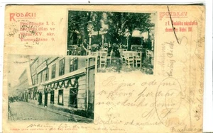 Austria Wien Turnergasse Czech Society House Garten cover Jan Vostatka postcard - Picture 1 of 3