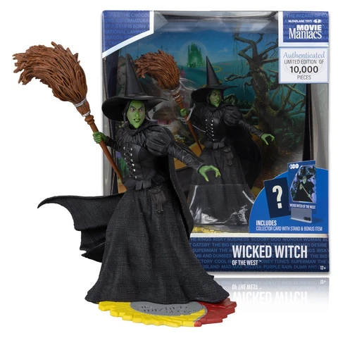 McFarlane Toys WB 100: Movie Maniacs Wicked Witch of the West  6" Statue -NEW Cover