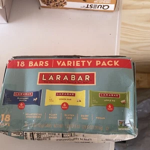 Larabar Variety Pack, Blueberry Muffin, Lemon Bar, Apple Pie, Fruit & Nut Bar... - Picture 1 of 1