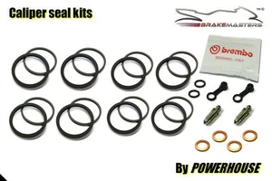 BMW F800 ST front brake caliper seal repair rebuild kit 2008 2009 set Brembo - Picture 1 of 6