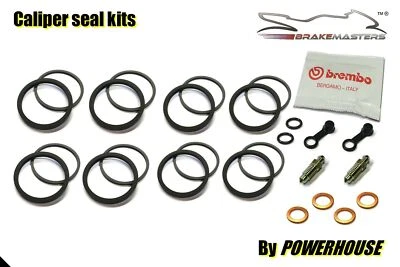 BMW F800 GT front brake caliper seal repair rebuild kit 2013 2014 2015 set Foto 1 de 4