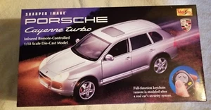 NIOB Maisto Silver Porsche Cayanne Turbo RC Car 1:18 Scale - Picture 1 of 3