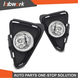 Labwork Bumper Fog Lights Lamp For Toyota RAV4 2016-2018+Switch+Wiring Kit Pair - Picture 1 of 15
