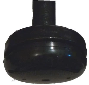 50 tazas de plástico negro de hierro forjado para silla de patio patas tapas deslizantes 1 1/2" 1,5" - Imagen 1 de 4